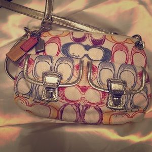 Authentic Signature Coach Purse
